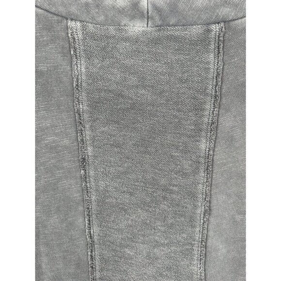 Anthropologie Pilcro Womens Sweatshirt Size M Imogen Seamed Tunic Gray Cotton - Picture 8 of 10